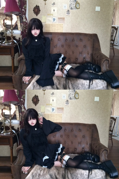 Gothic Shirt + Skirt