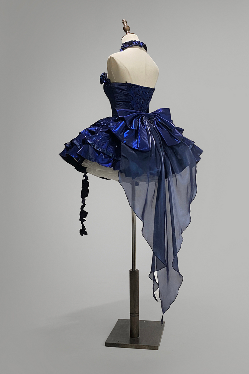 [pre-order] Silent Dark Gothic Fishbone Dress