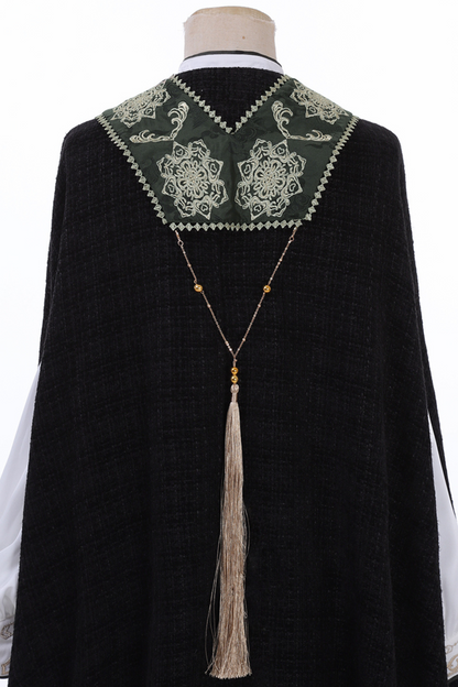 [pre-order] Dark Chinese-style Shirt + Cape + Skirt
