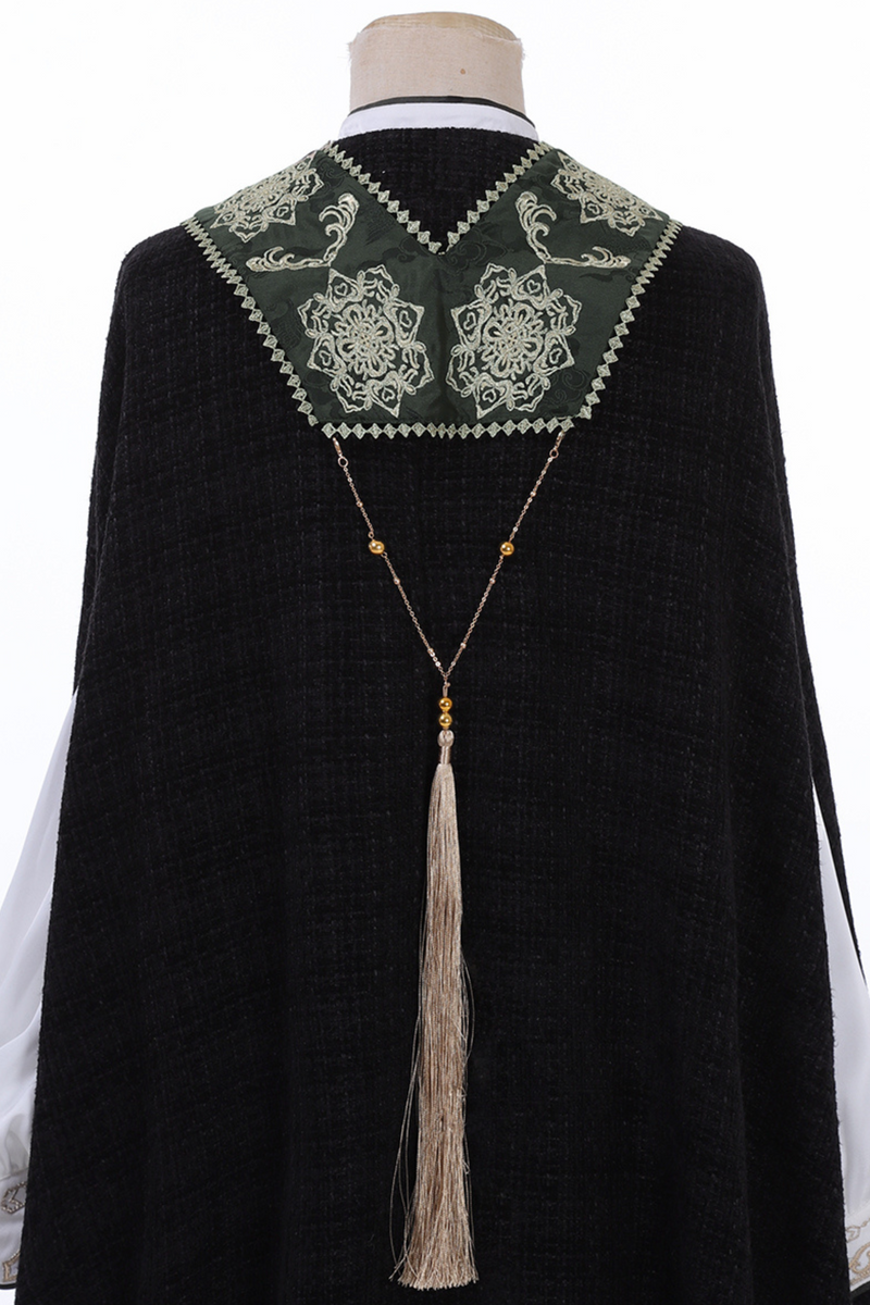 [pre-order] Dark Chinese-style Shirt + Cape + Skirt