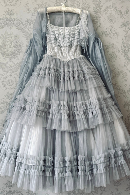 Lace Swan Lolita Camisole Dress