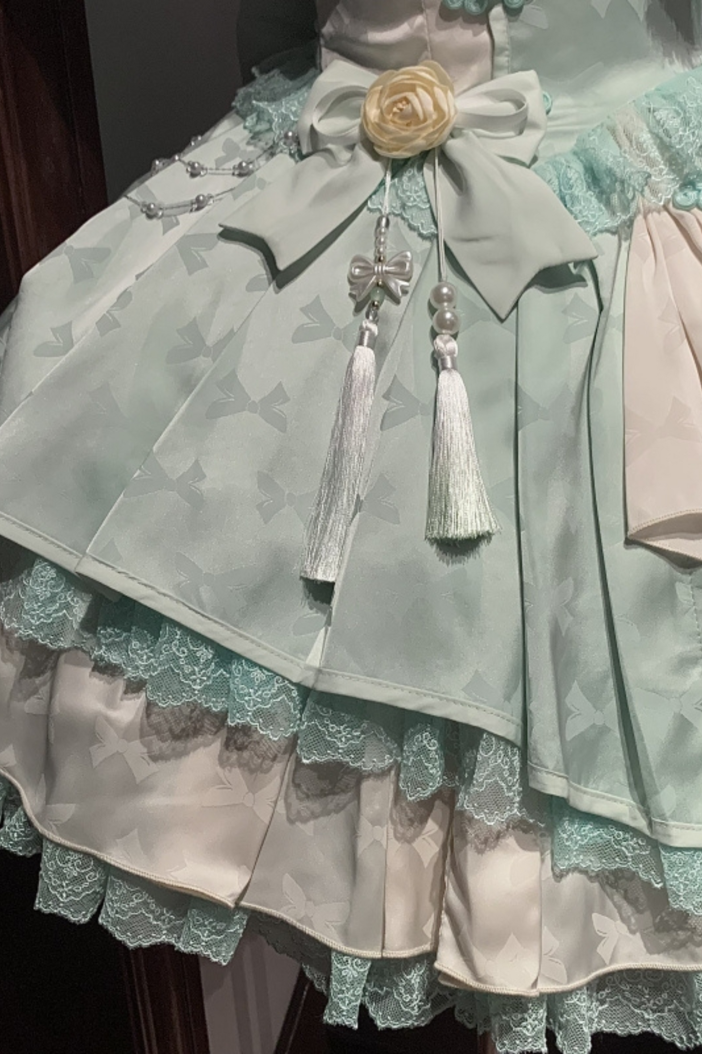 Chinese-style Smoky Lolita Dress
