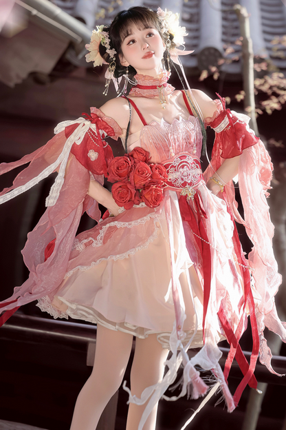 Pop Chinese-style Wing Lolita Dress