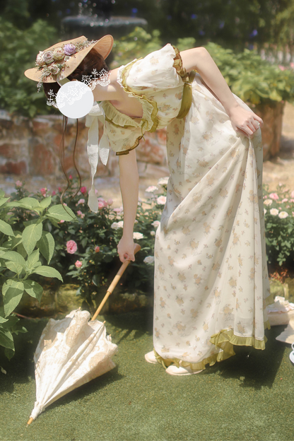 [pre-order] Flower Retro Doll Dress