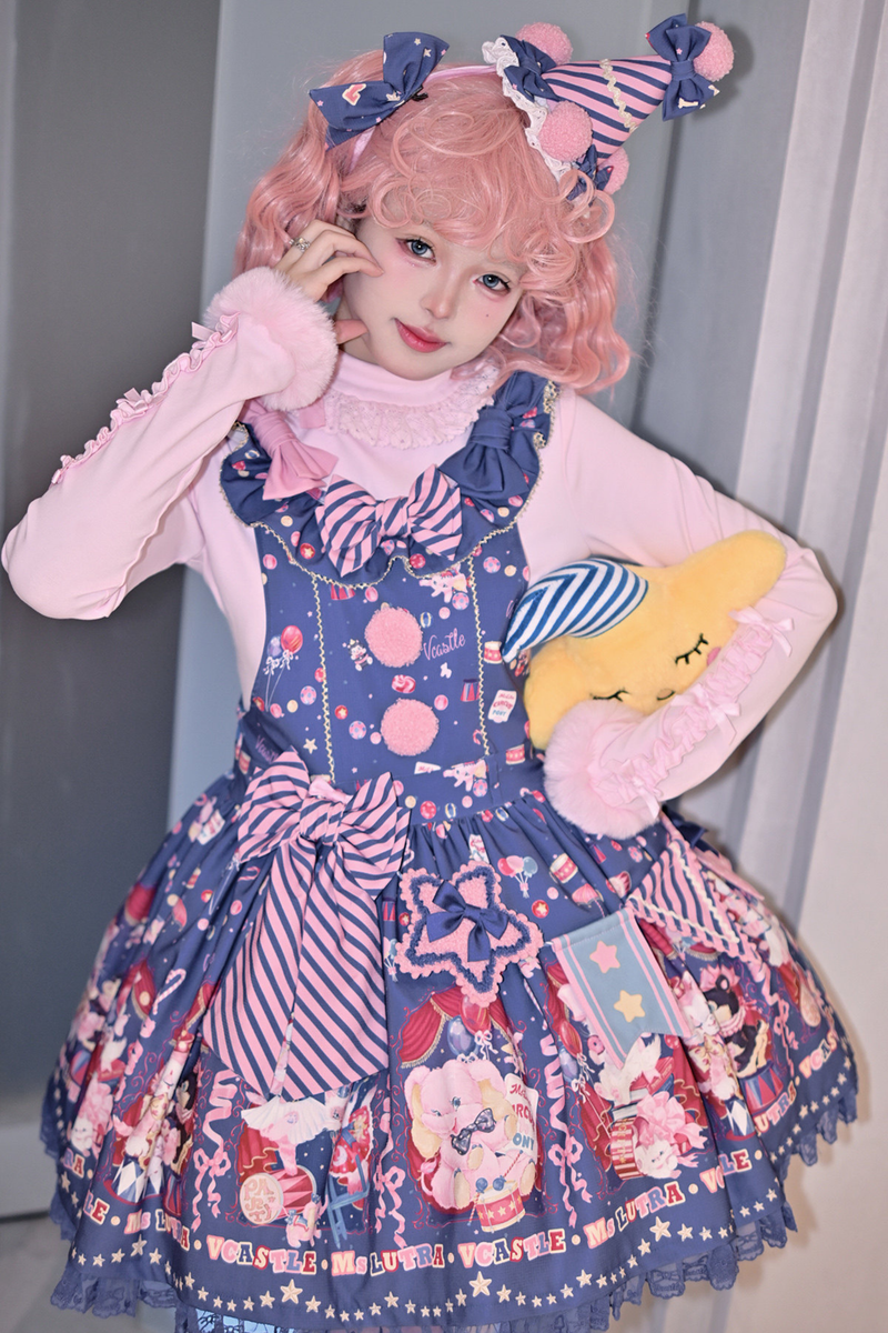 Circus Suspender Lolita Dress + Skirt