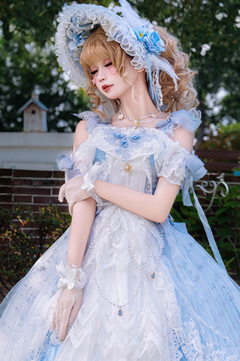Ice Glass Illusion Lolita Dress