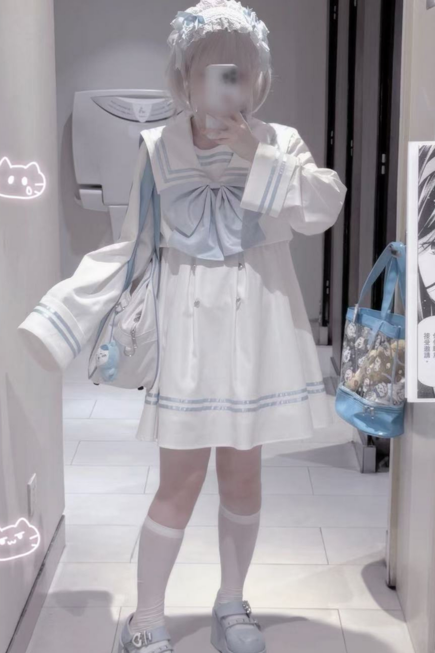 Sailor Subculture Dress + Large Bow