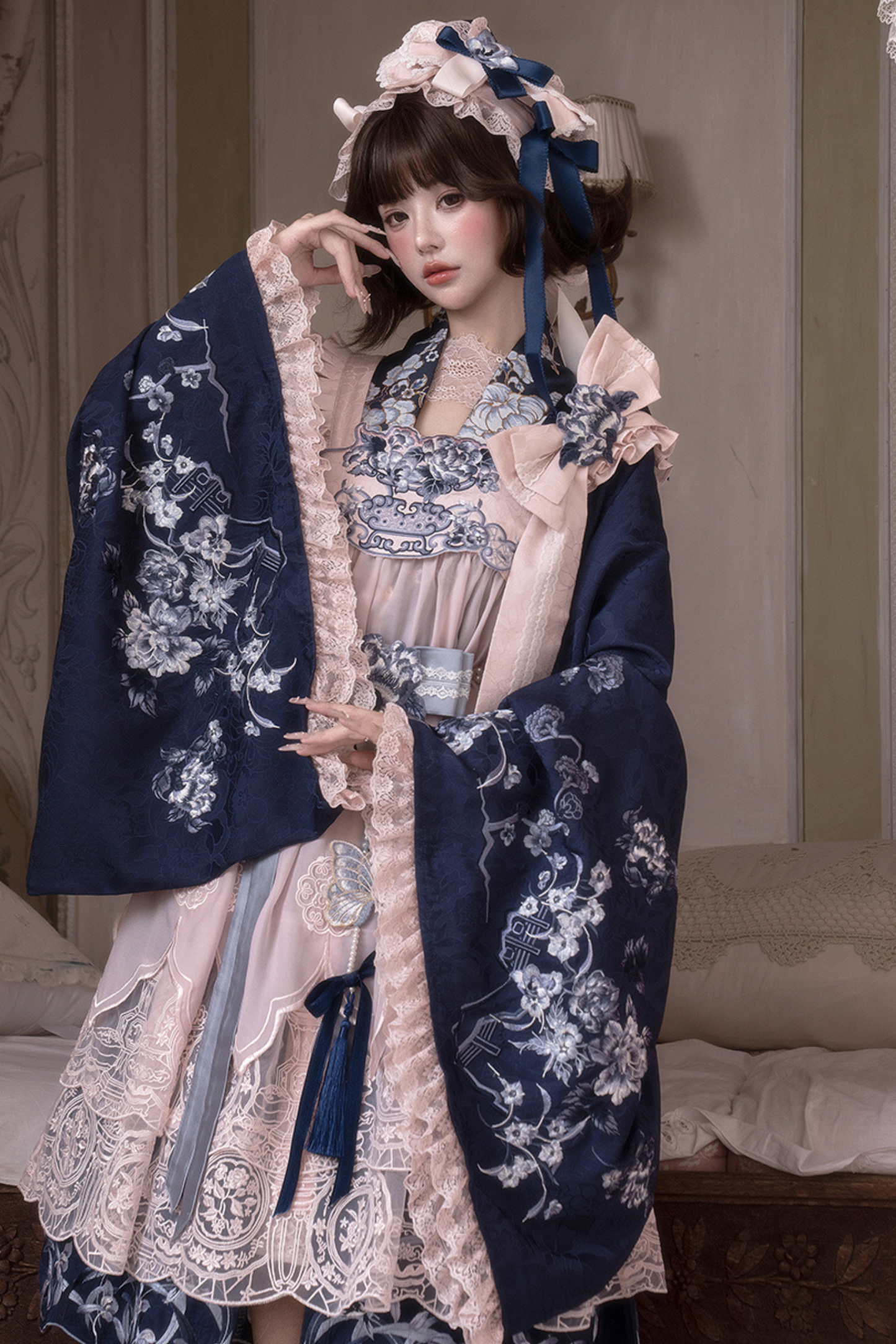 Sweet Chinese-style Cape Jacket