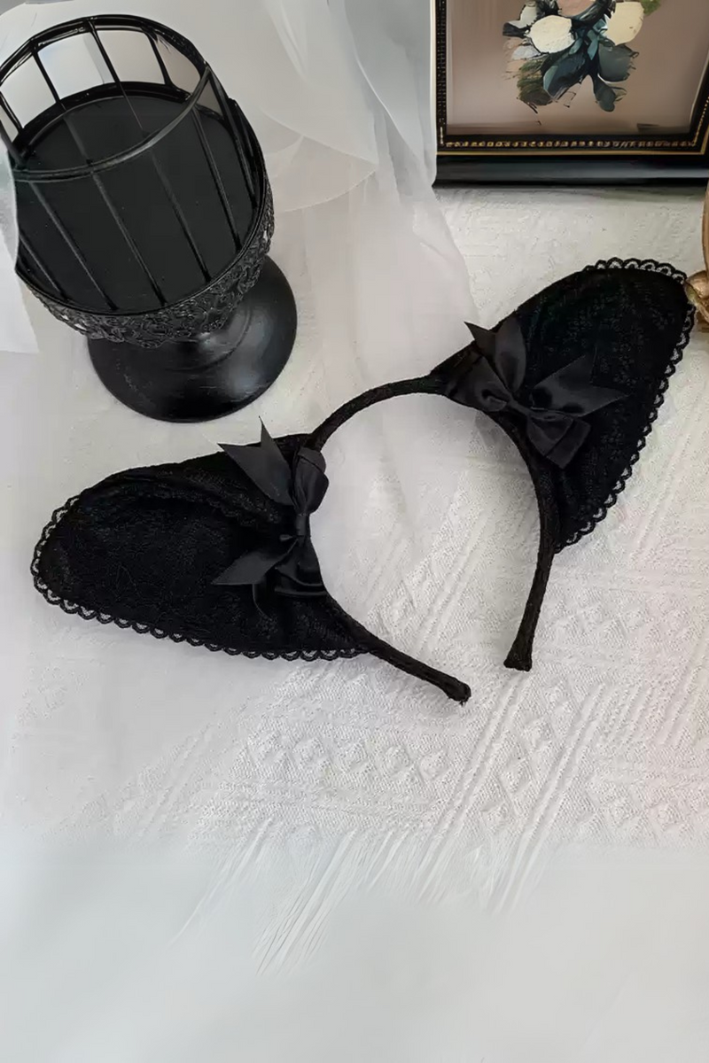 [pre-order] Lace Dark Bunny Bag