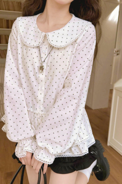 Pure Polka Dot Blouse