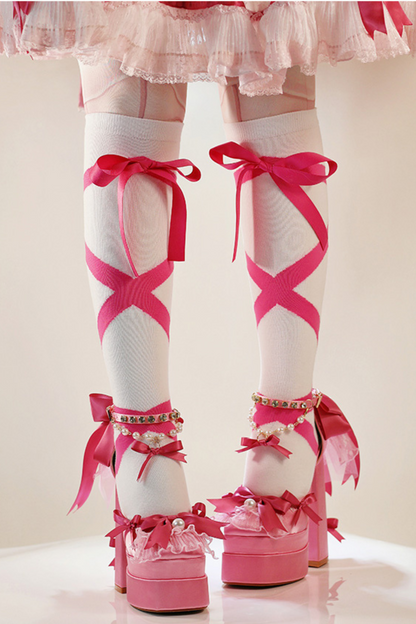 [pre-order] Loli Girl Ribbon Shoes