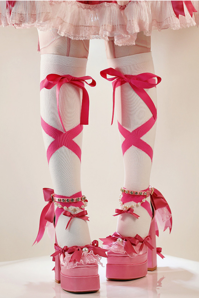 [pre-order] Loli Girl Ribbon Shoes