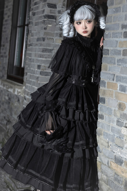 [pre-order] Lolita Shirt + Fishbone Corset Skirt