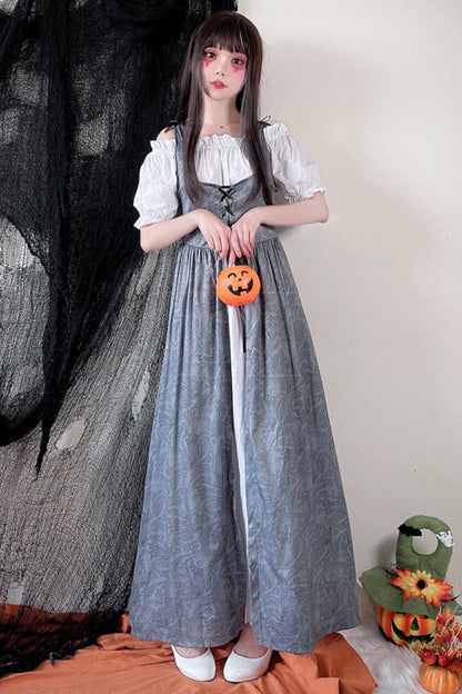 Pastoral Court Maid Costume Set
