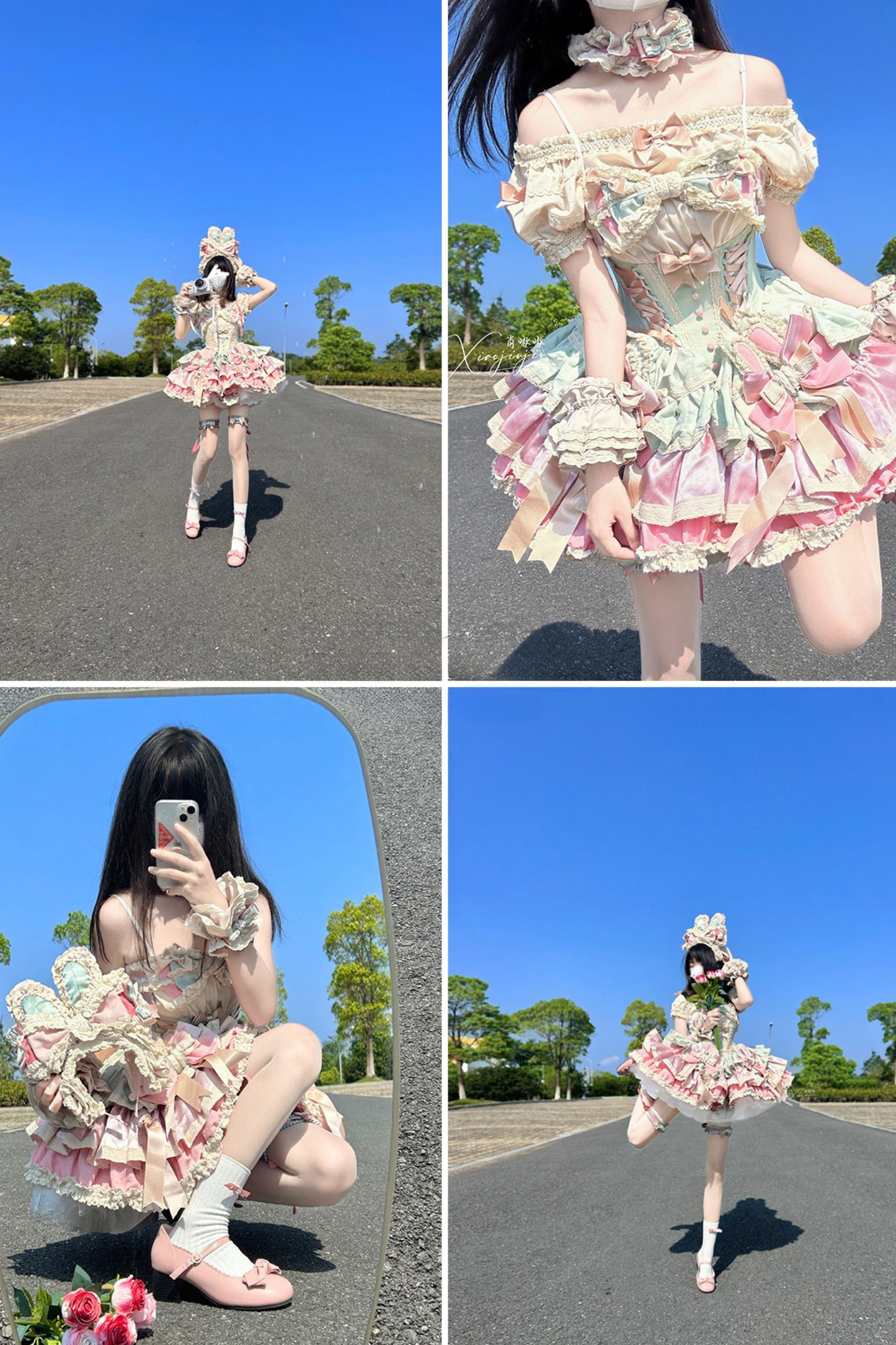 Ribbon Bunny Special Edition Bustier Dress