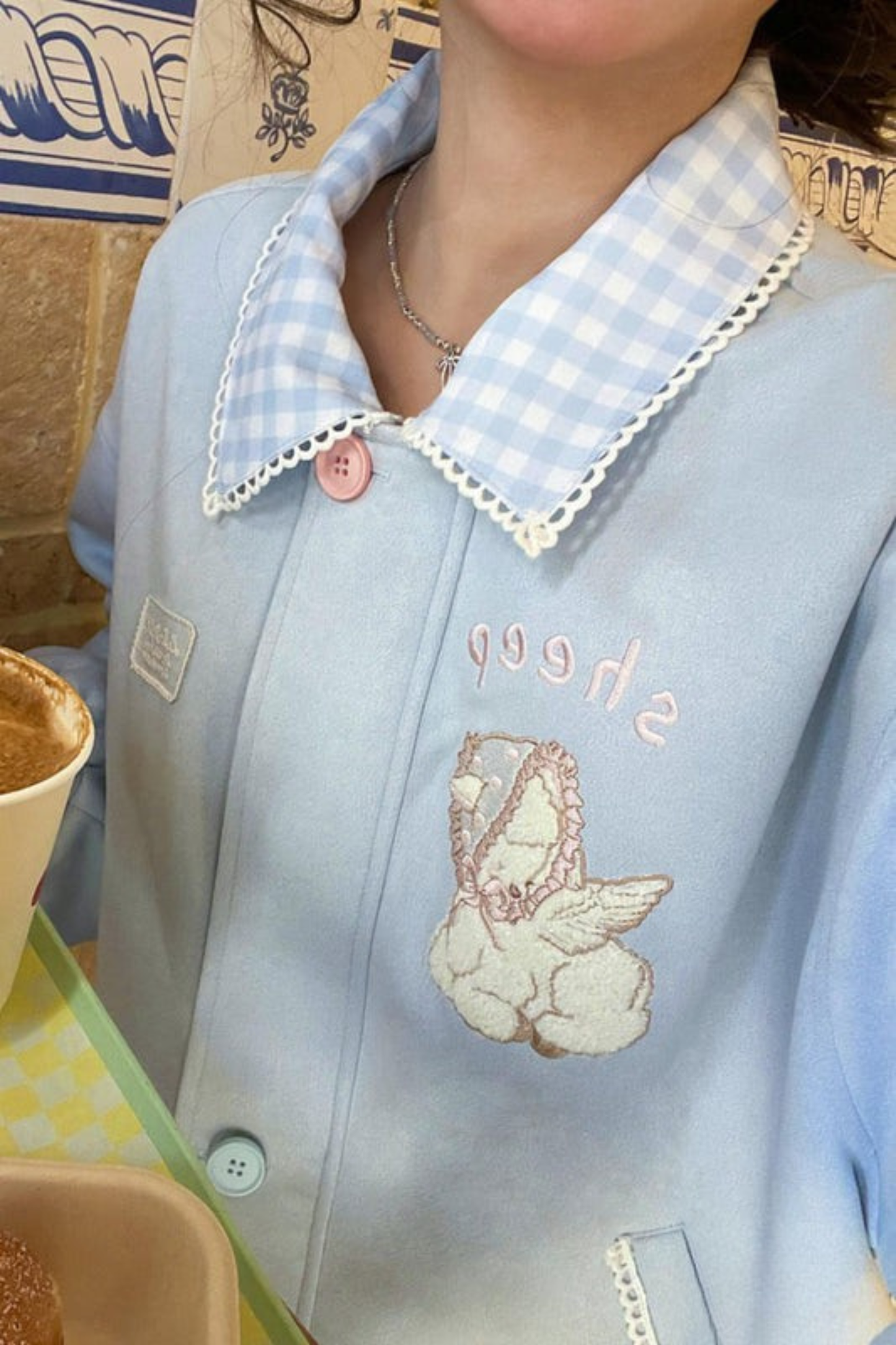 Check Patchwork Jacket