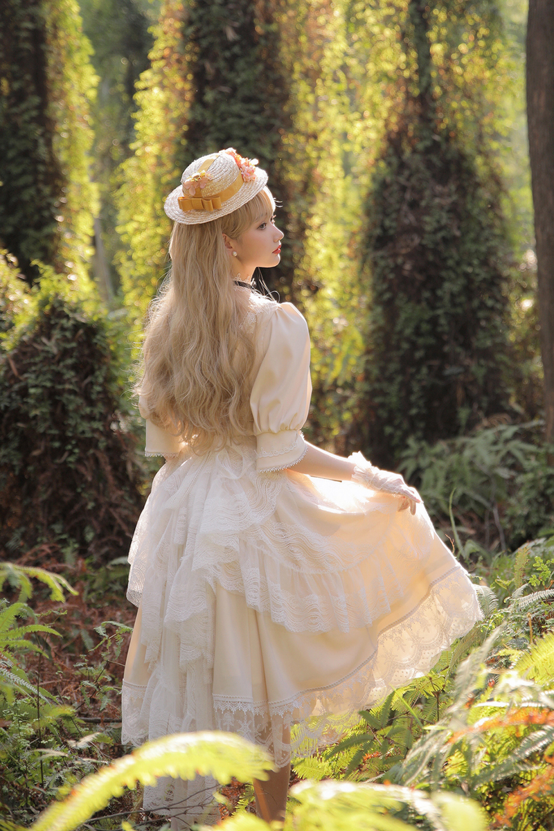 Retro Lace Classic Lolita Dress