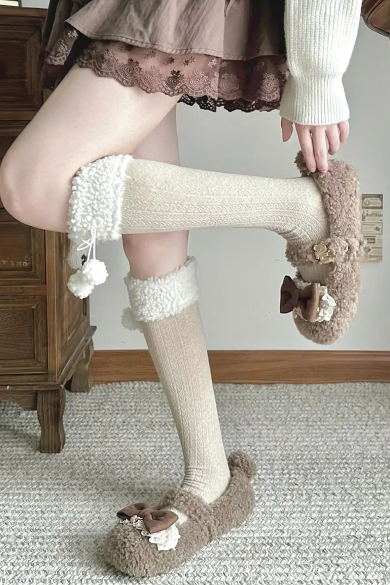 Luxurious Snow Lolita Shoes