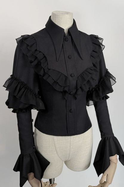Gothic Lolita Jumper Skirt + Jacket + Skirt + Shirt + Corset + Accessories