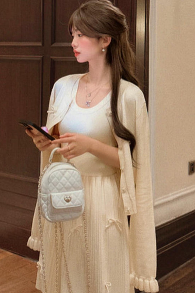 Princess Ribbon Sleeveless Dress