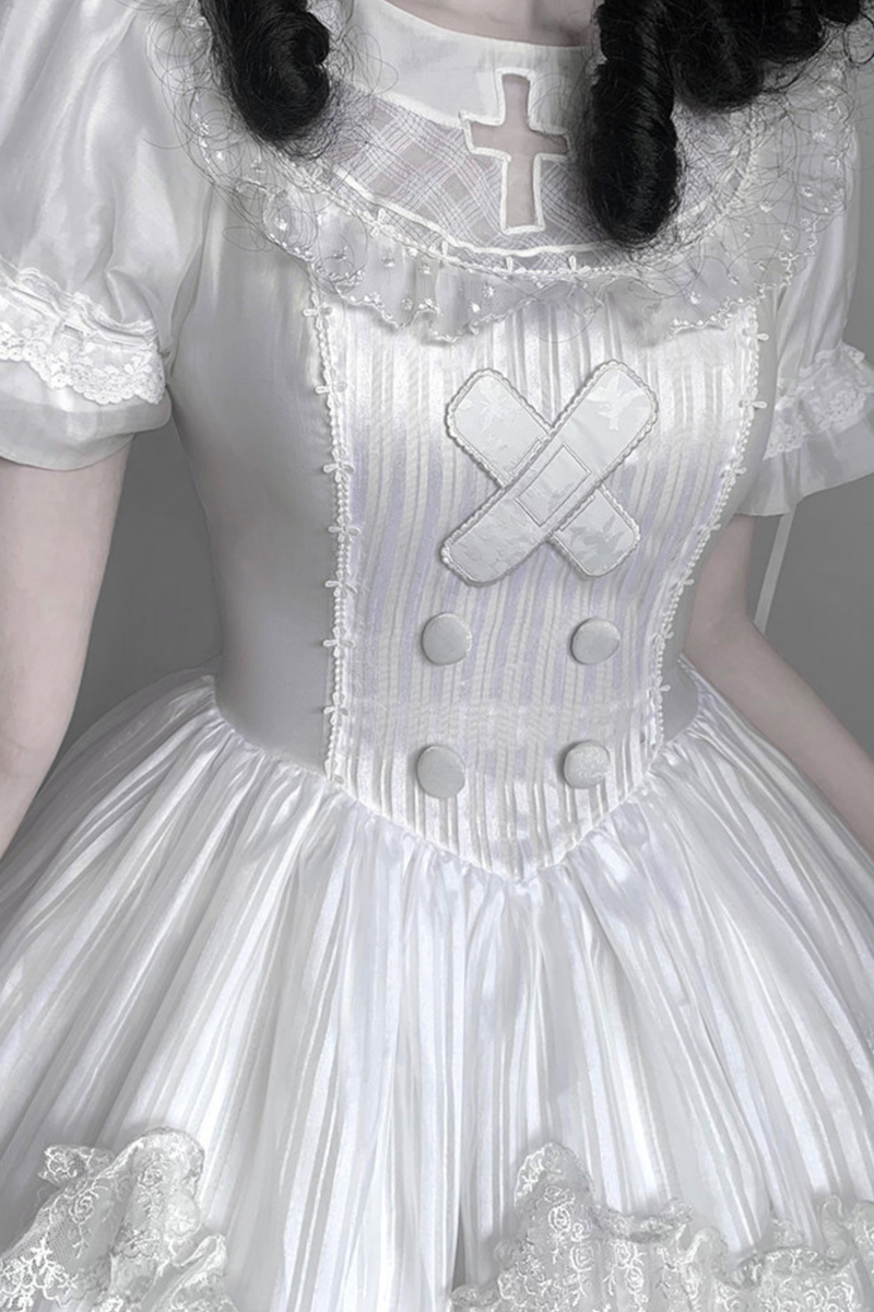 Angel Nurse Lolita Dress + Nurse Hat
