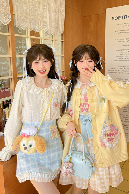 [pre-order] Daily Ribbon Tiered Doll Light Lolita Dress