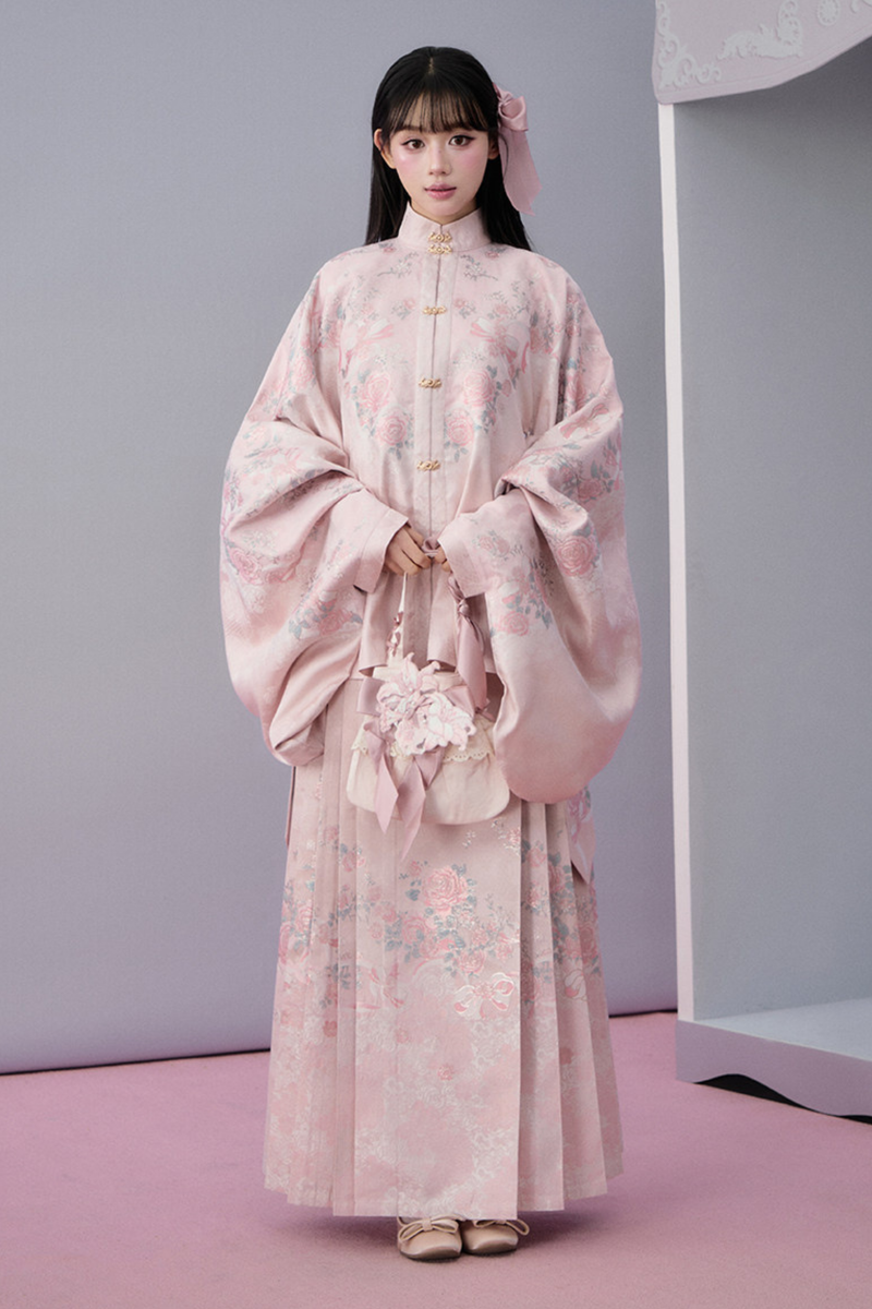 Rose Island Chinese-style Jacket + Skirt + Accessories