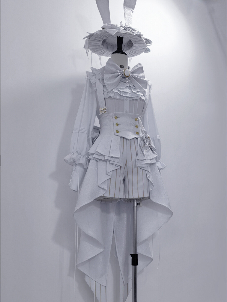 White Moon Rabbit Prince Set