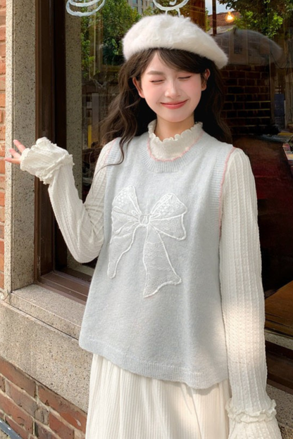 Ribbon Retro Vest