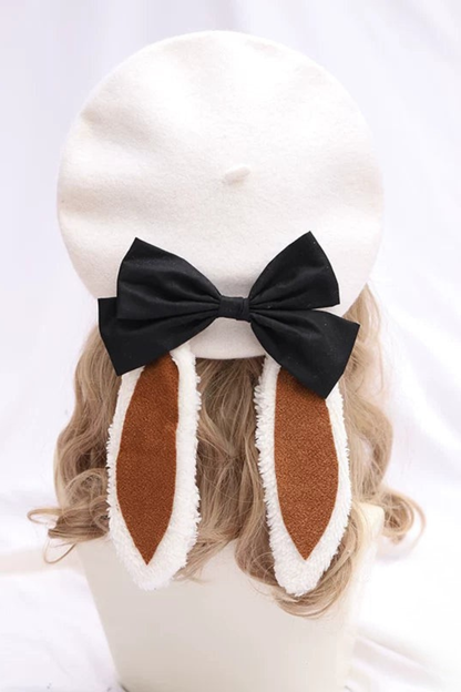 Sweet Maid Rabbit Beret