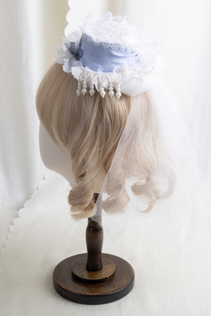 Lace Hat Lolita Clip