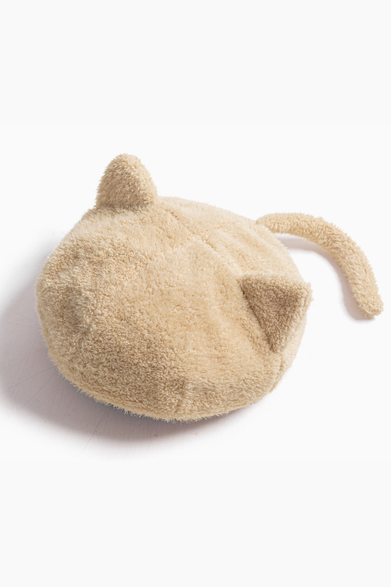 Faux Mink Fur Painter Beret
