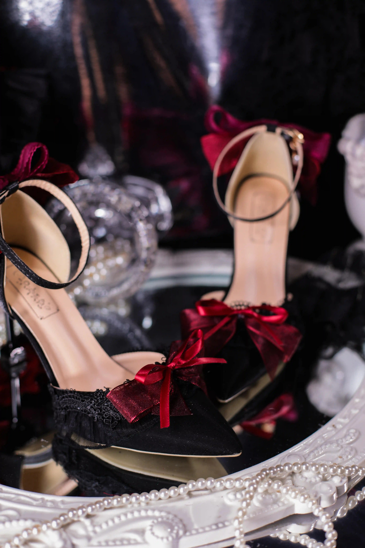 Dark Wedding High Heel