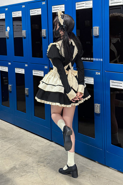 Little Maid Lolita Dress + Apron + Sleeves + Headband
