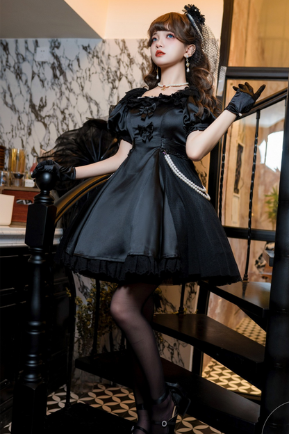 Mystery Girly Ribbon Dress + Accessories