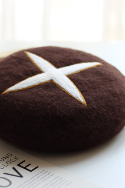 Felt Mushroom Beret