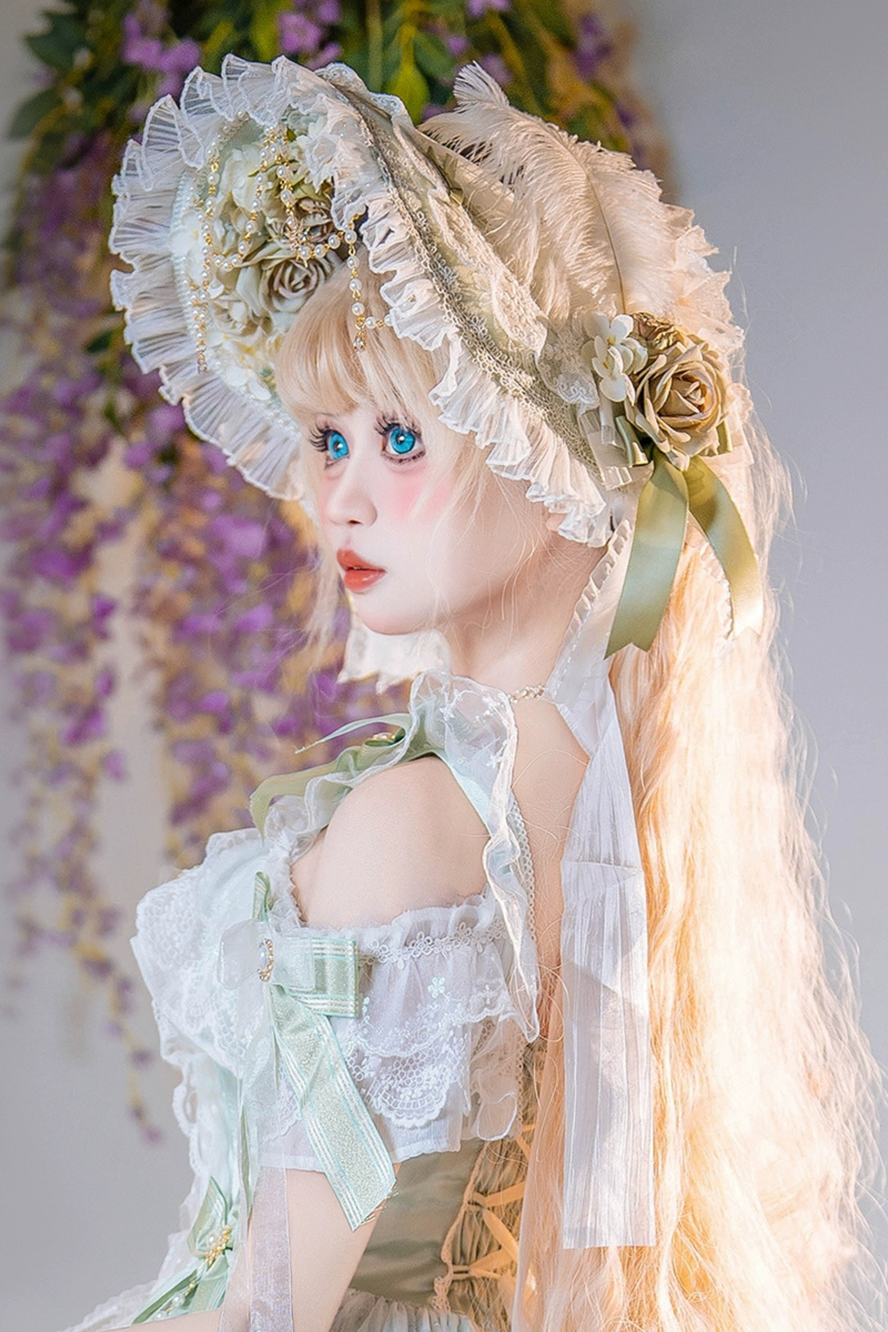 Forest Illusion Bridal Lolita Dress