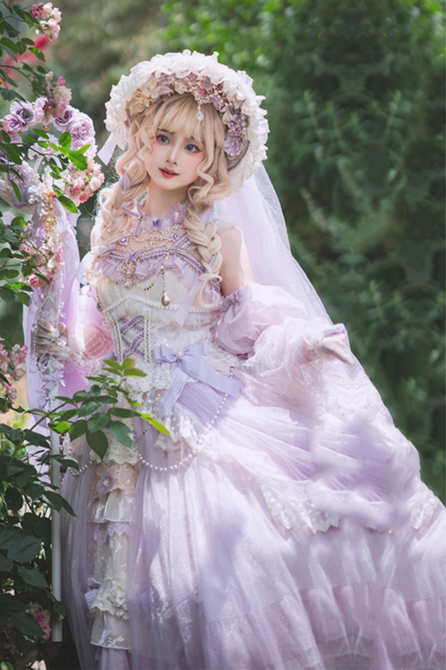 [pre-order] Wedding Tea Party Chiffon Dress