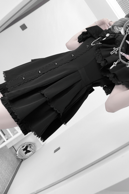 Cross Binding Spirit Dress + Shorts