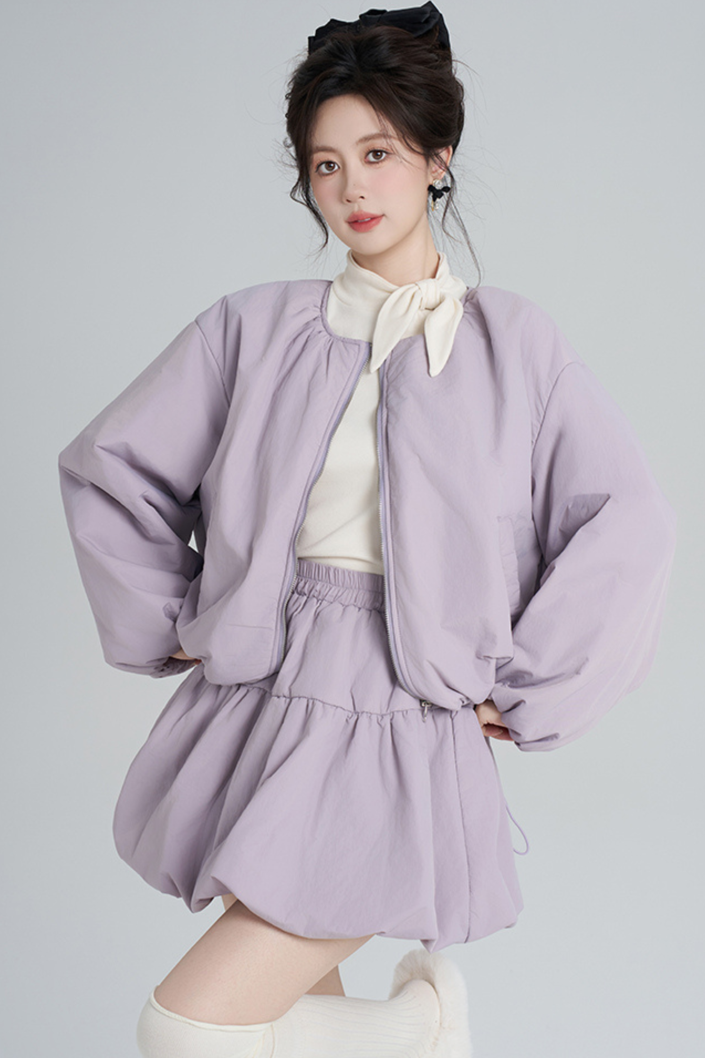 Macaron Zip Outer + Skirt