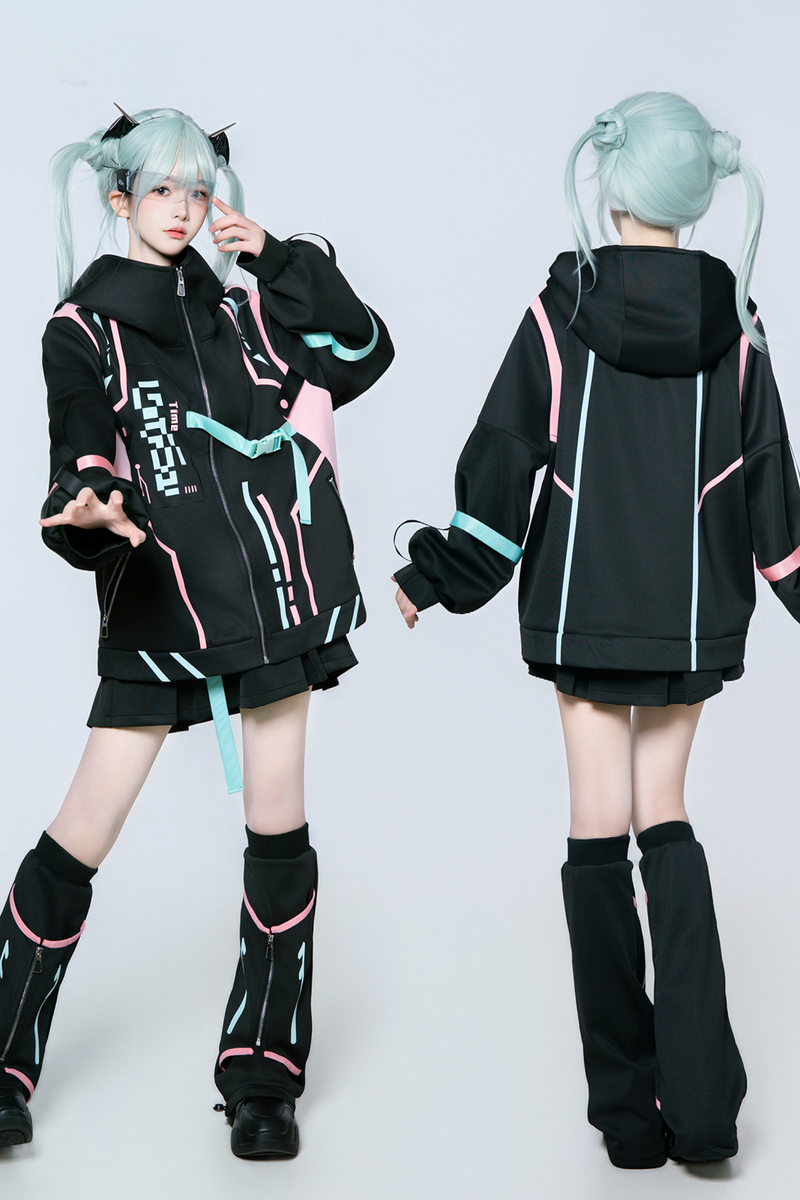 Overload Anime Girl Jacket + Skirt + Leg Cover