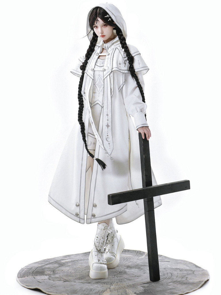 Anime Mechanical Wind Cape + Jacket + Pants