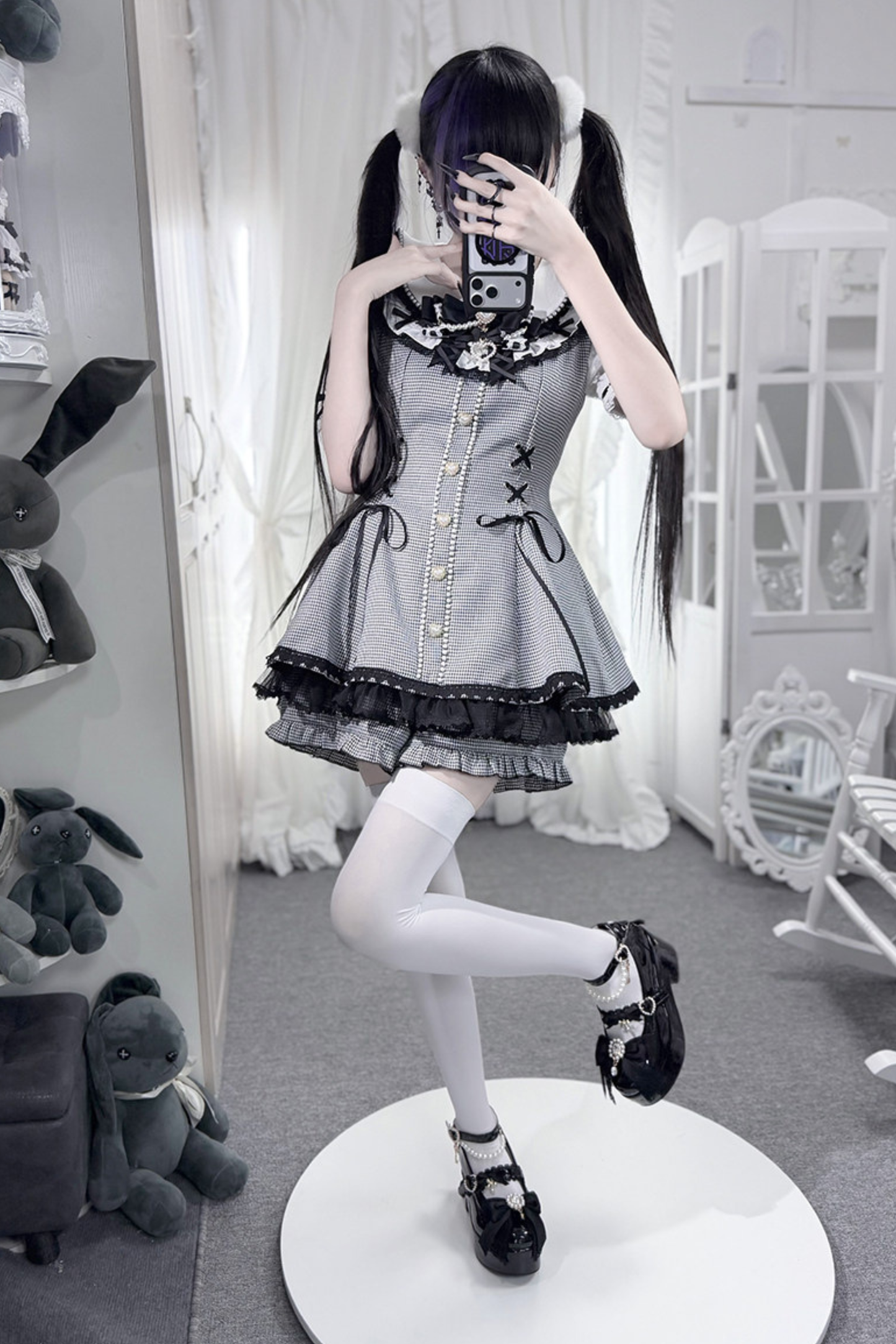 Sweet Girly Lace-up Shoes