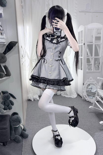 Sweet Girly Lace-up Shoes