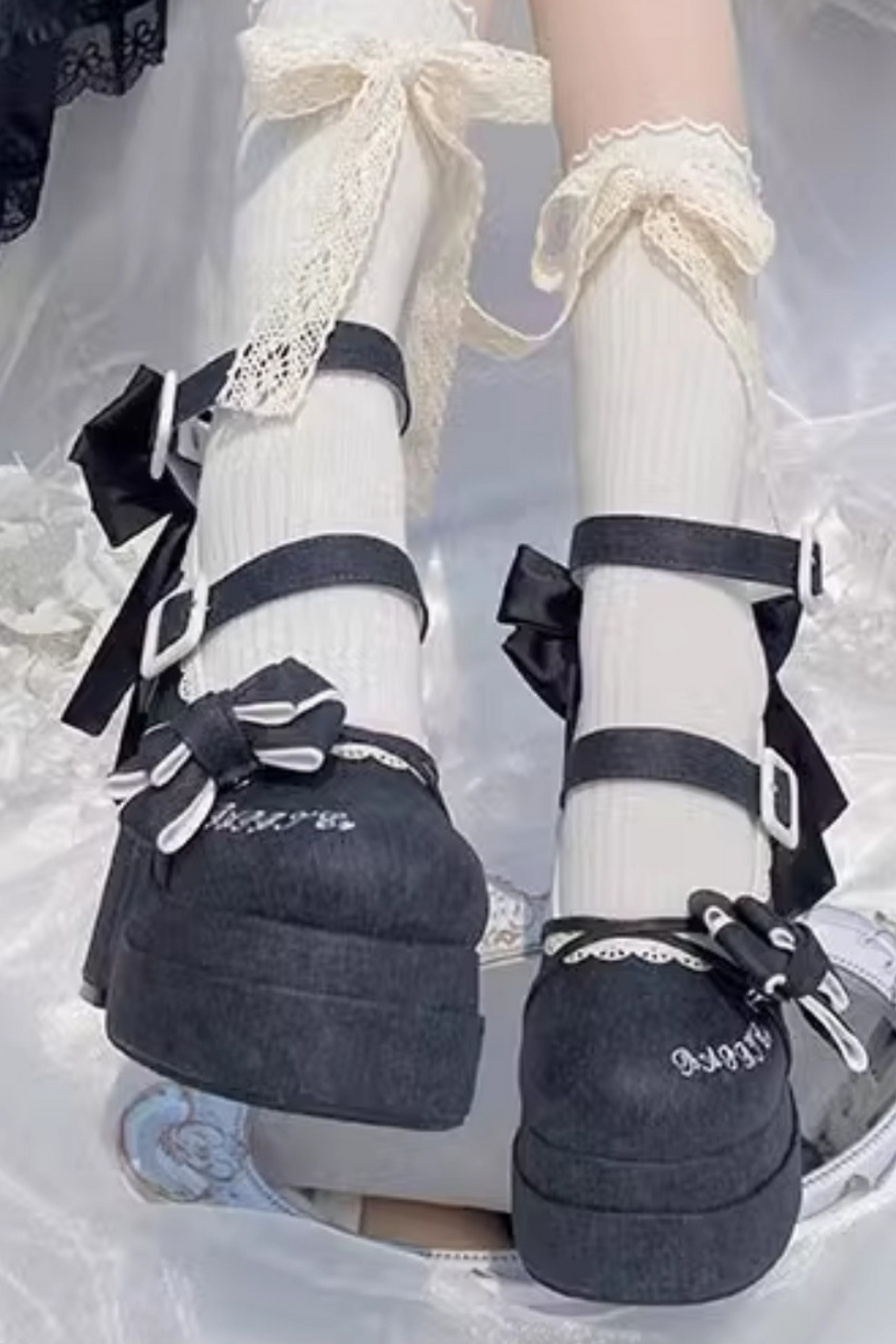 Merry Sweet Ribbon Shoes