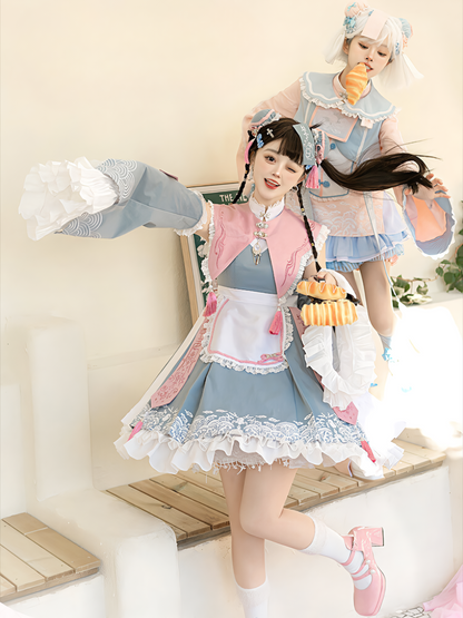 Pastel Jiangshi Chinese-style Lolita Full Set