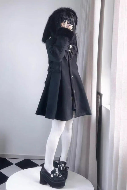 Classic Vintage Coat with a Flattering Fit