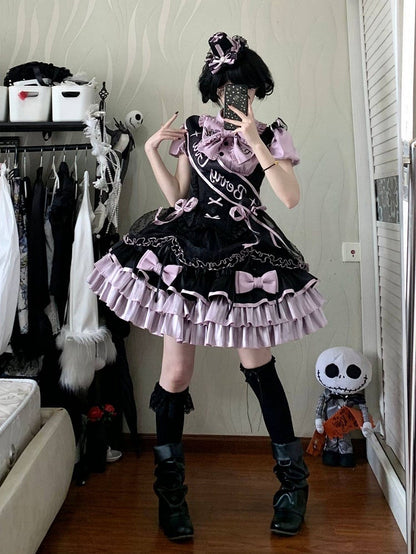 [order Deadline: May 12] Black Purple Lolita Idol Series Accessories