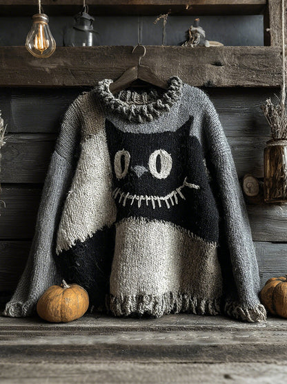 Subtly Elegant Sweater with a Refined Vintage Look