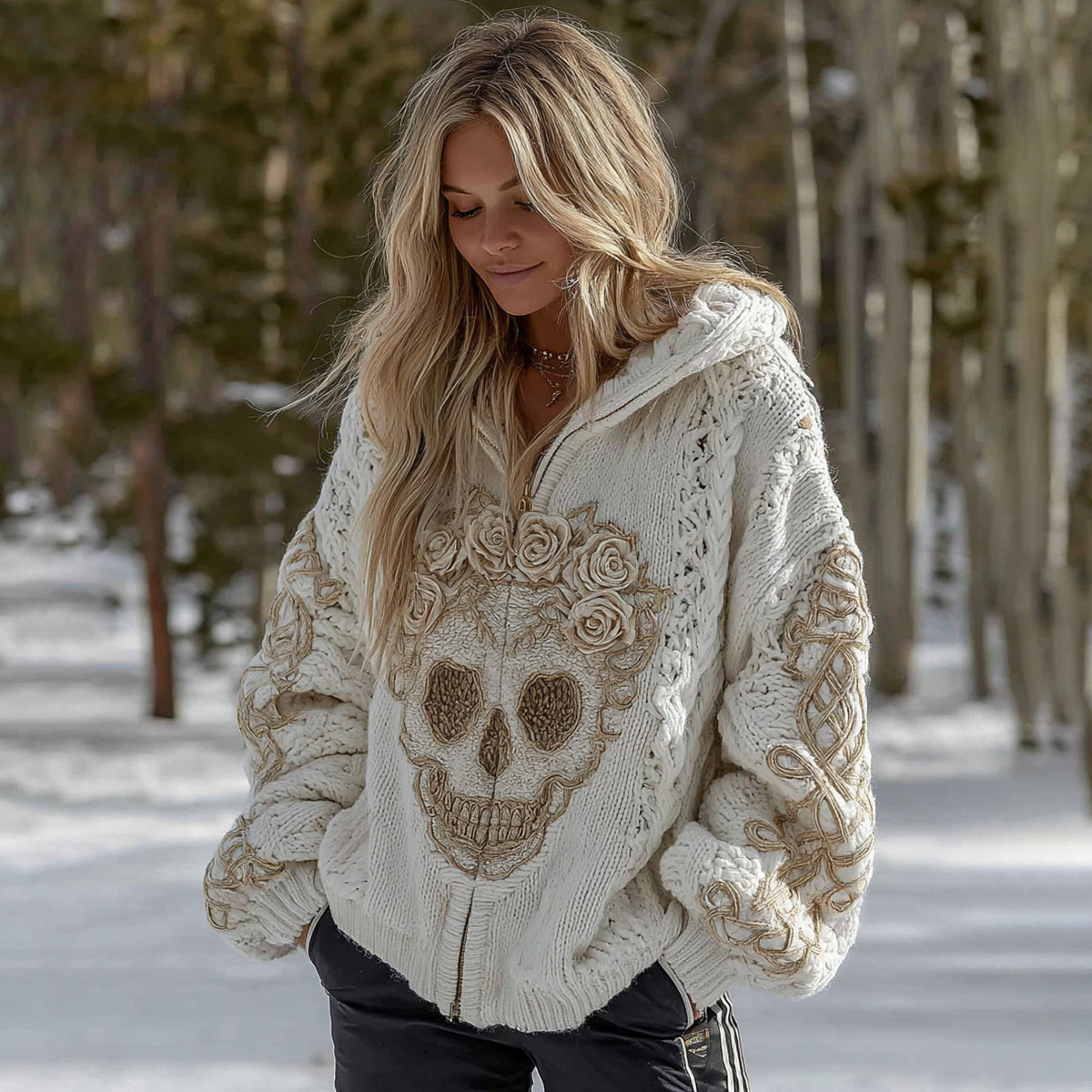 Vintage Inspired Cardigan with a Contemporary Edge